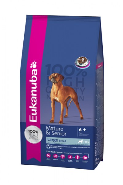 Eukanuba Mature and Senior Large Breed 15kg Fetch